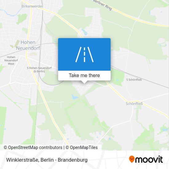 Winklerstraße map