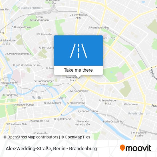 Alex-Wedding-Straße map