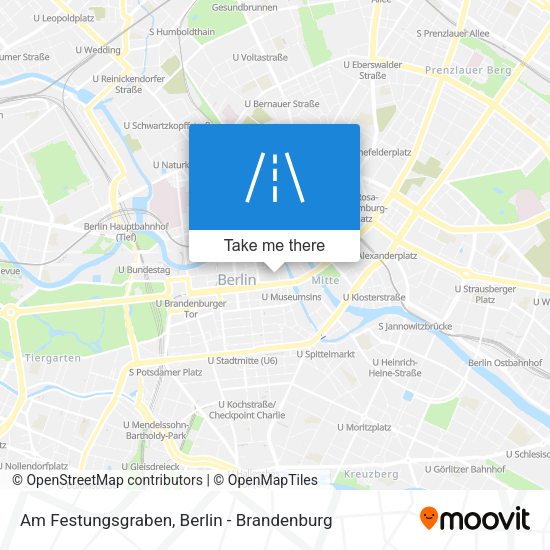 Am Festungsgraben map