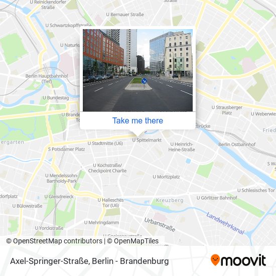 Axel-Springer-Straße map