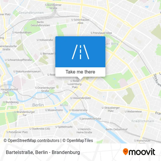 Карта Bartelstraße