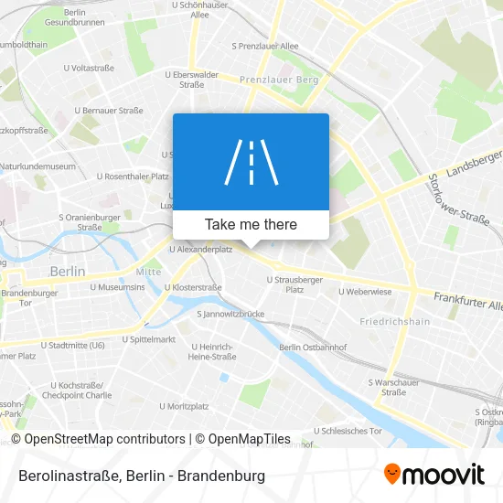 Карта Berolinastraße