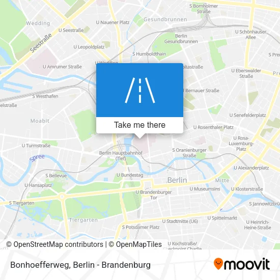 Карта Bonhoefferweg