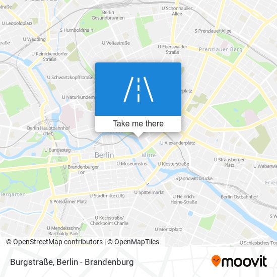 Burgstraße map