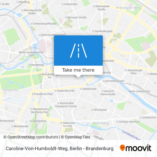 Caroline-Von-Humboldt-Weg map