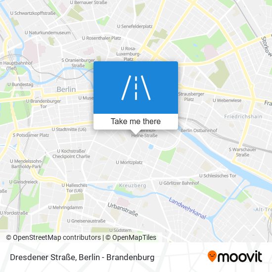 Dresdener Straße map