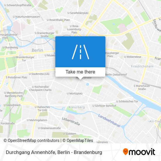 Durchgang Annenhöfe map