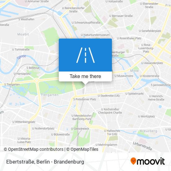 Ebertstraße map