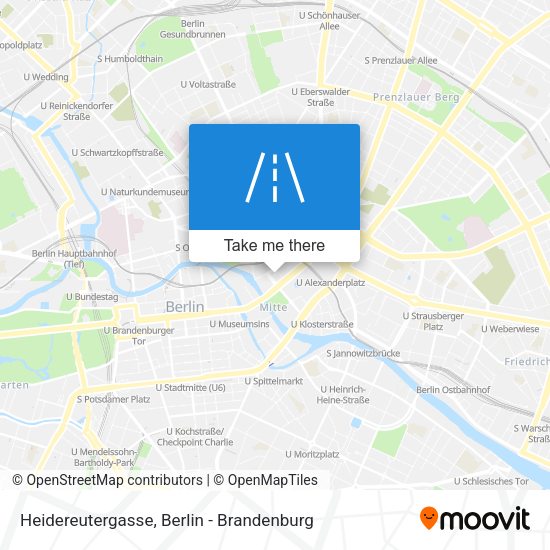 Heidereutergasse map