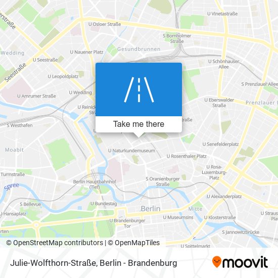 Julie-Wolfthorn-Straße map