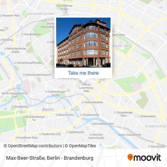 Max-Beer-Straße map