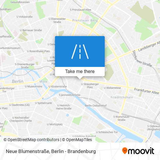 Neue Blumenstraße map