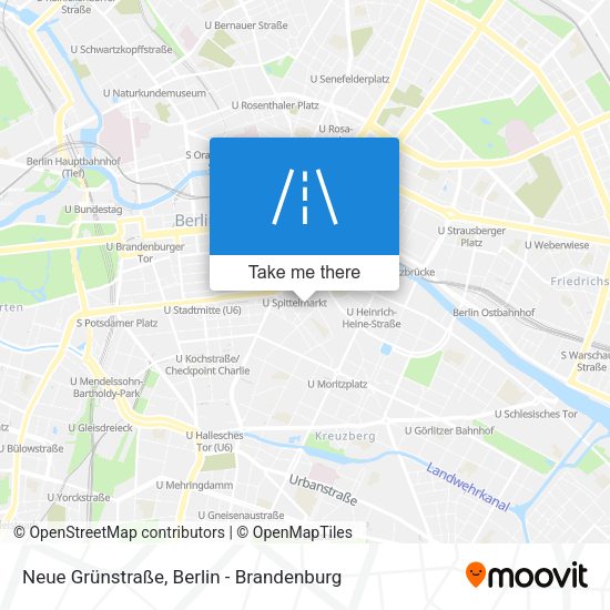 Neue Grünstraße map