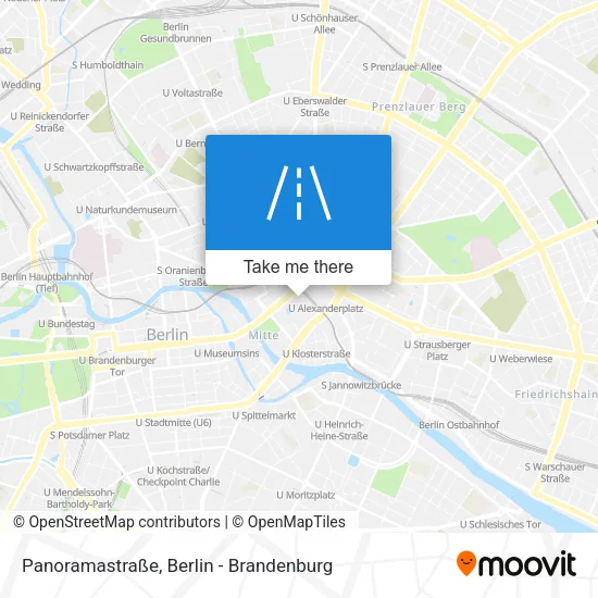 Panoramastraße map