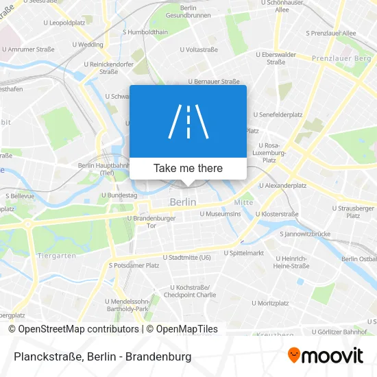 Planckstraße map