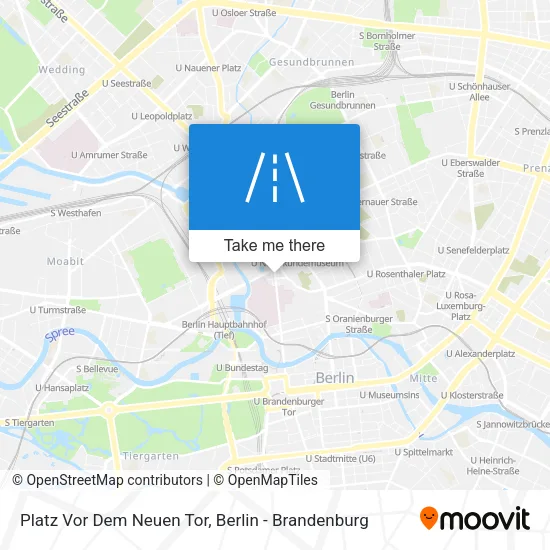 Карта Platz Vor Dem Neuen Tor