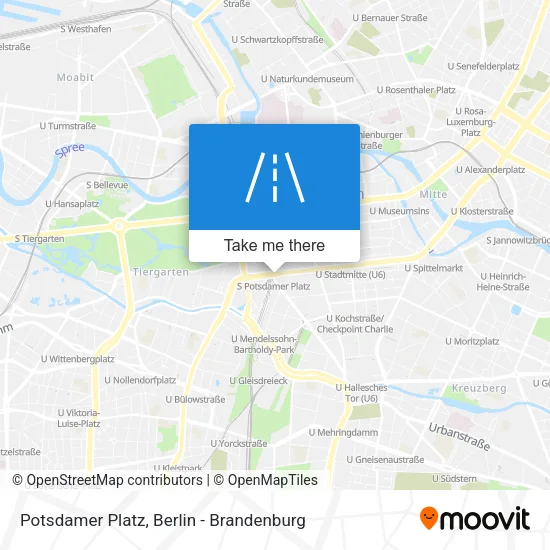 Карта Potsdamer Platz