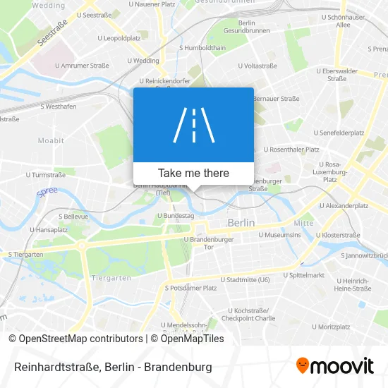 Reinhardtstraße map