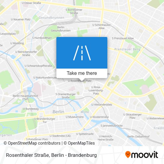 Rosenthaler Straße map