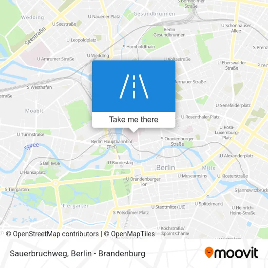 Карта Sauerbruchweg