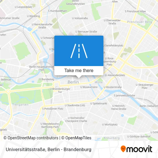 Карта Universitätsstraße