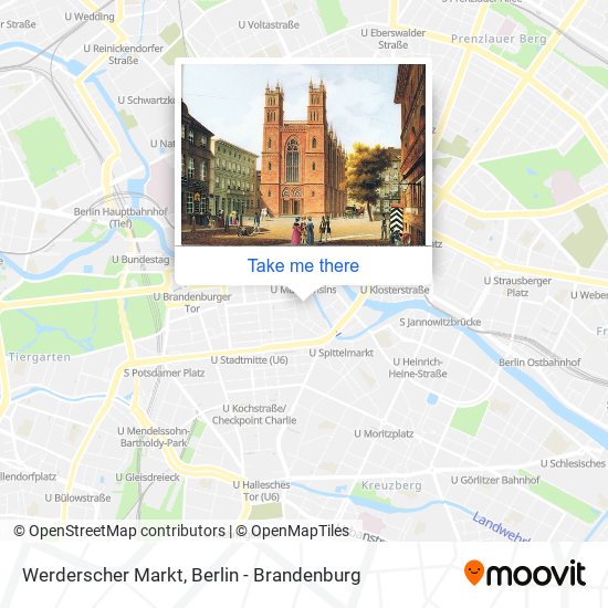 Werderscher Markt map