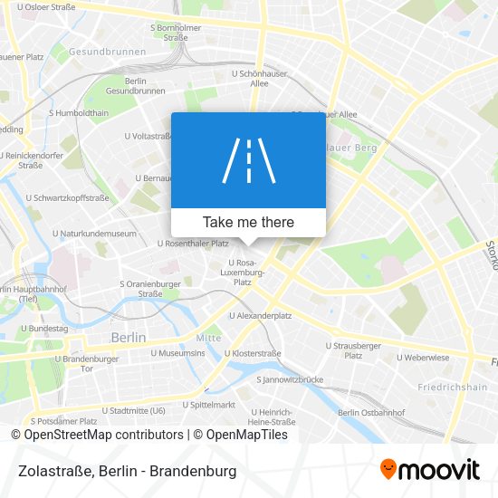 Zolastraße map
