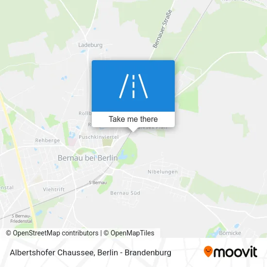 Карта Albertshofer Chaussee