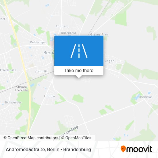 Andromedastraße map
