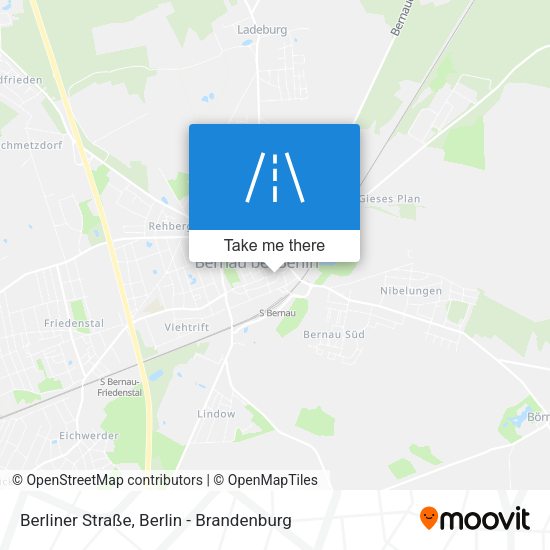 Berliner Straße map