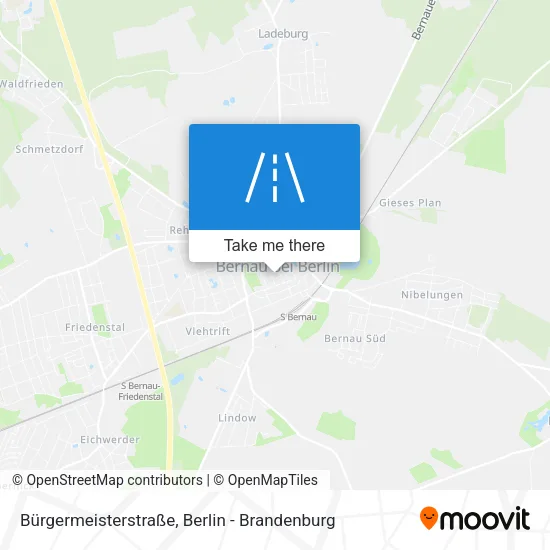 Карта Bürgermeisterstraße