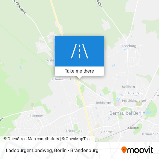 Ladeburger Landweg map