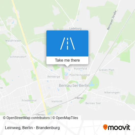 Карта Leinweg