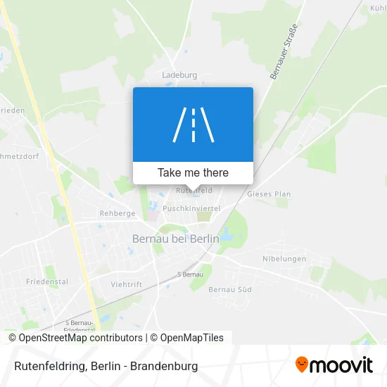Карта Rutenfeldring