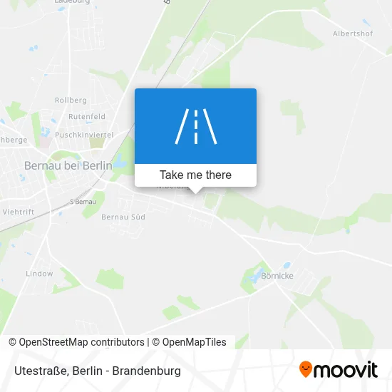 Utestraße map