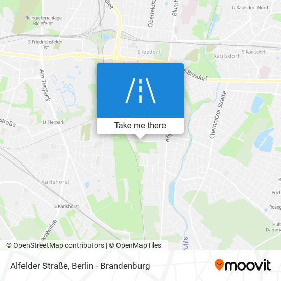 Alfelder Straße map