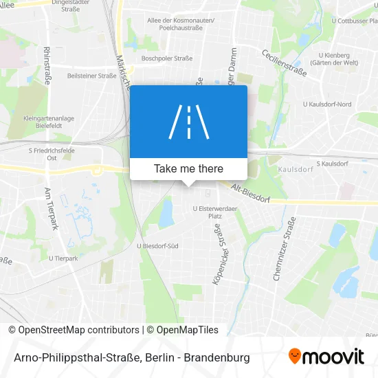 Карта Arno-Philippsthal-Straße
