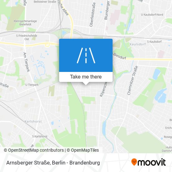Карта Arnsberger Straße