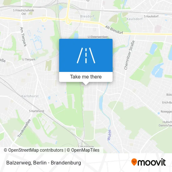 Карта Balzerweg