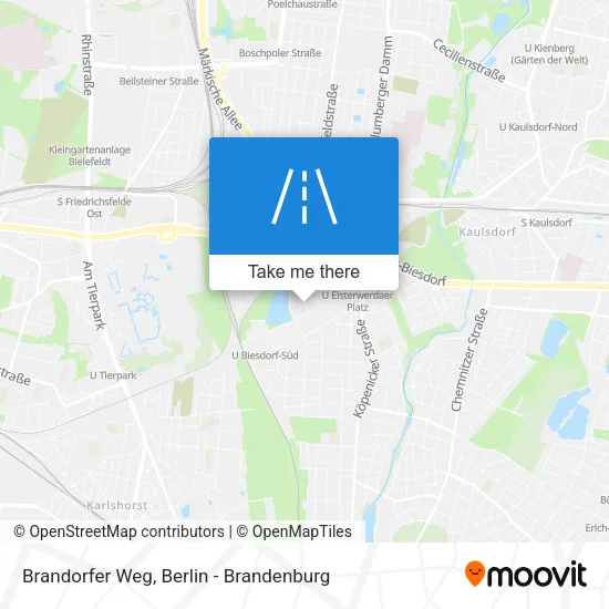 Карта Brandorfer Weg