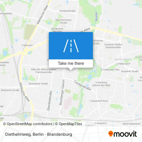 Карта Diethelmweg