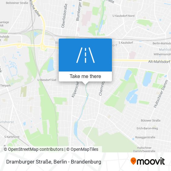 Dramburger Straße map