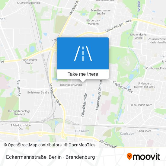 Eckermannstraße map