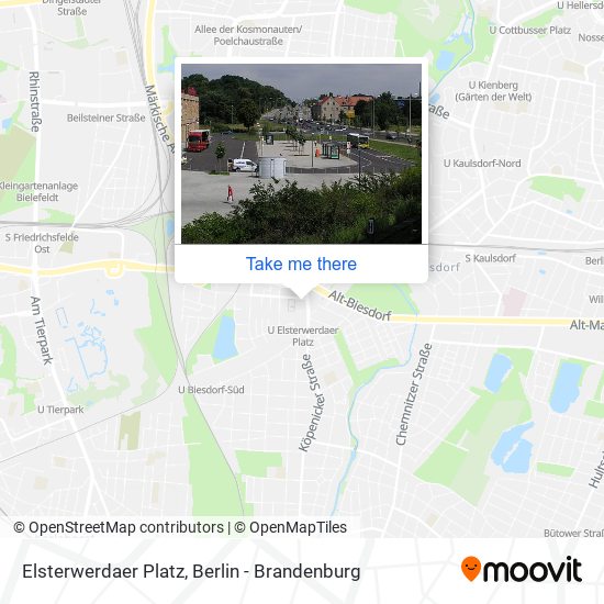 Elsterwerdaer Platz map