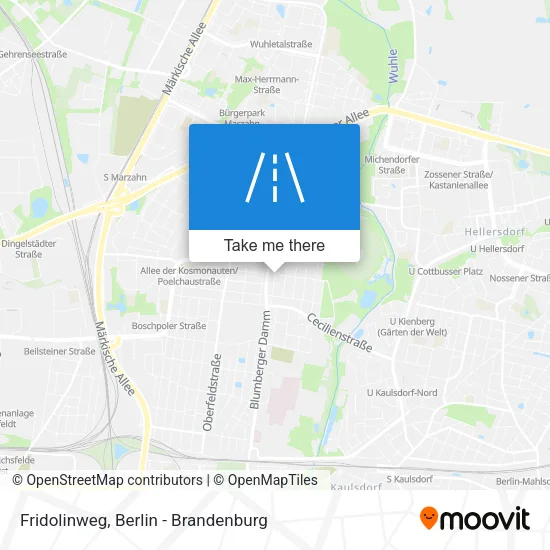 Карта Fridolinweg