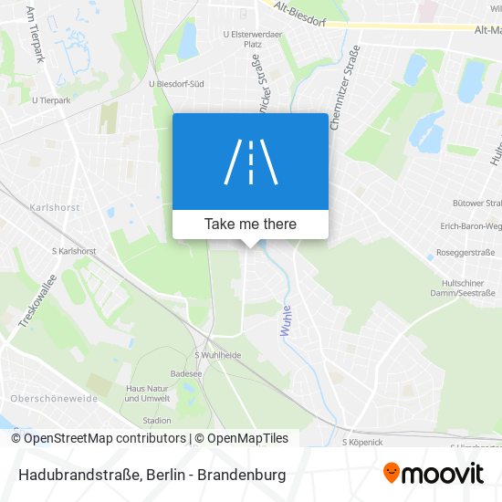 Hadubrandstraße map