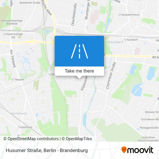 Husumer Straße map