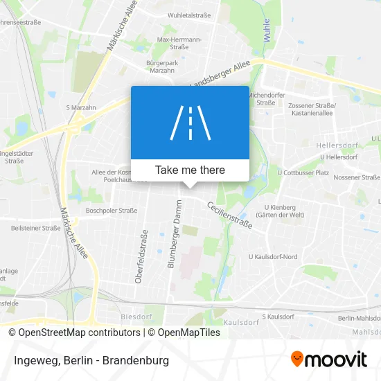 Карта Ingeweg