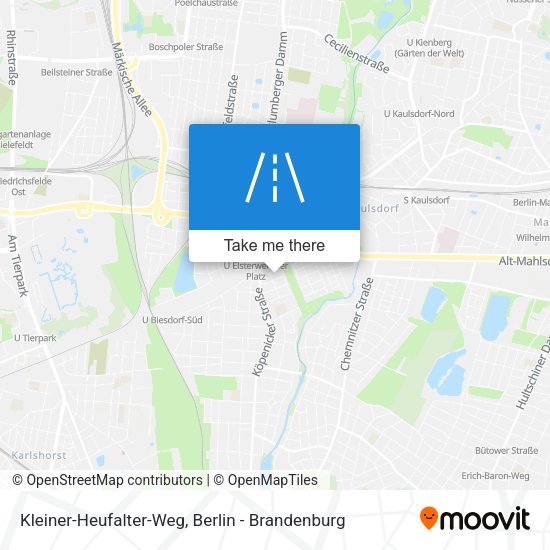 Kleiner-Heufalter-Weg map