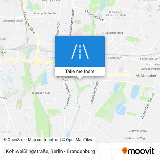 Kohlweißlingstraße map